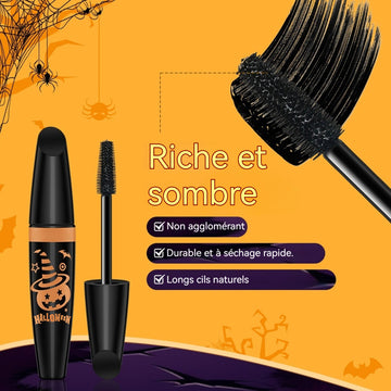 Mascara 6 PCS Mascara coloré épais et long imperméable et non maculable peut être utilisé comme maquillage d'halloween et de fête